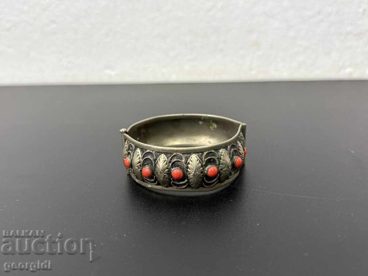 Delivery of Old ethno / ethnographic bracelet / Revival period. №7761