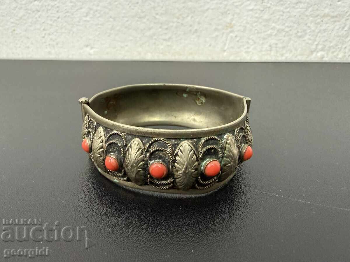 Old ethno / ethnographic bracelet / Revival period. №7761 - 5