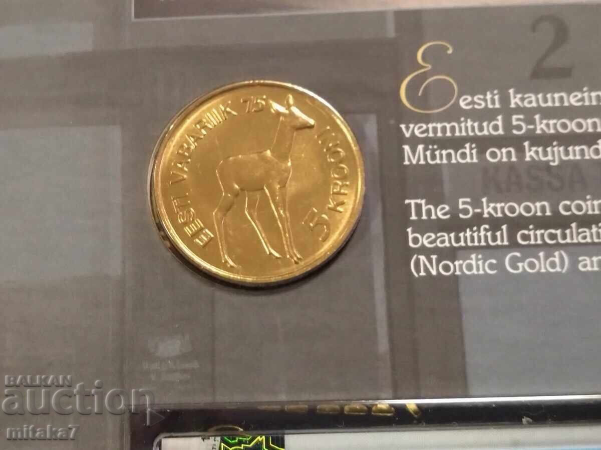 Licitație Set monedă și bancnotă 1999, Estonia