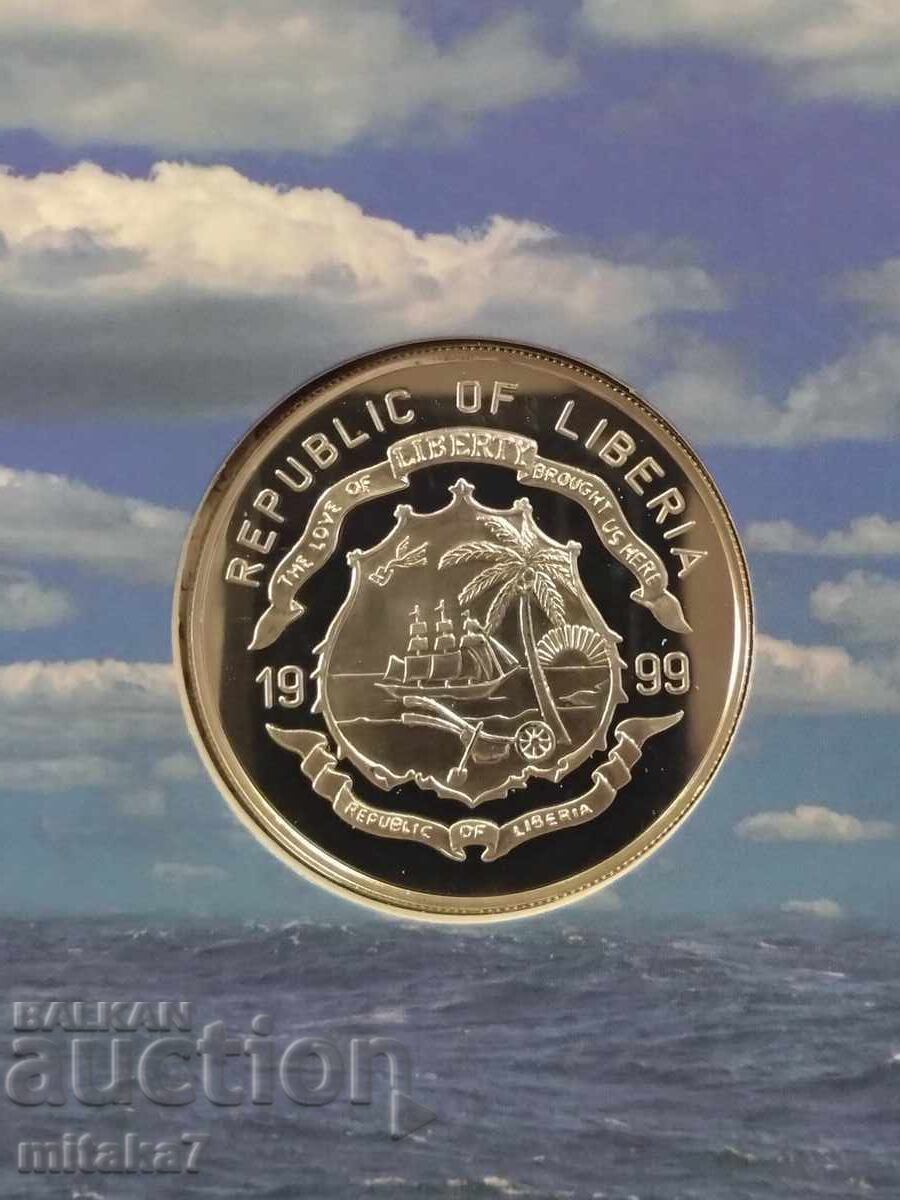 10 Dollars 1999, Liberia - 5