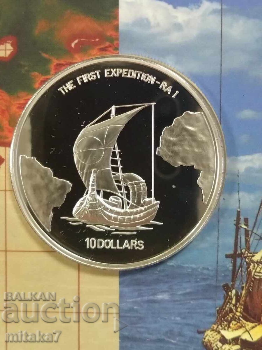 10 Dollars 1999, Liberia