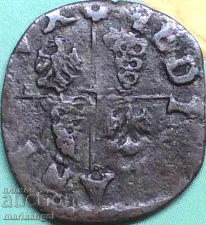 Кватрино (трилина) Филип II Италия - 6 Кватрино (трилина) Филип II Италия - 6