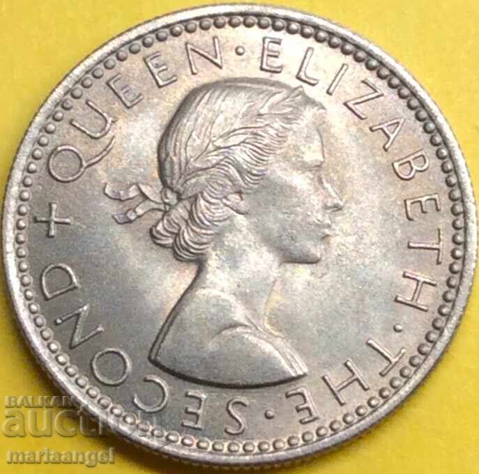 Παράδοση 6 Πένες 1963 Νέα Ζηλανδία Βασίλισσα Ελισάβετ II