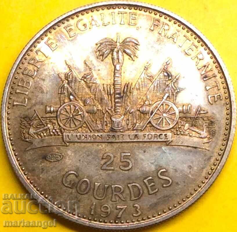 Haiti 1973 25 Gourdes - 7 Haiti 1973 25 Gourdes - 7