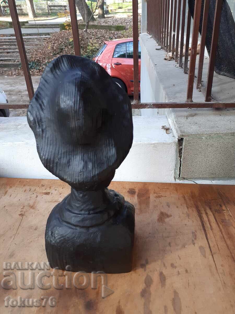 Auction Unique wood carving figure statuette sculpture - Don Quixote Auction Unique wood carving figure statuette sculpture - Don Quixote