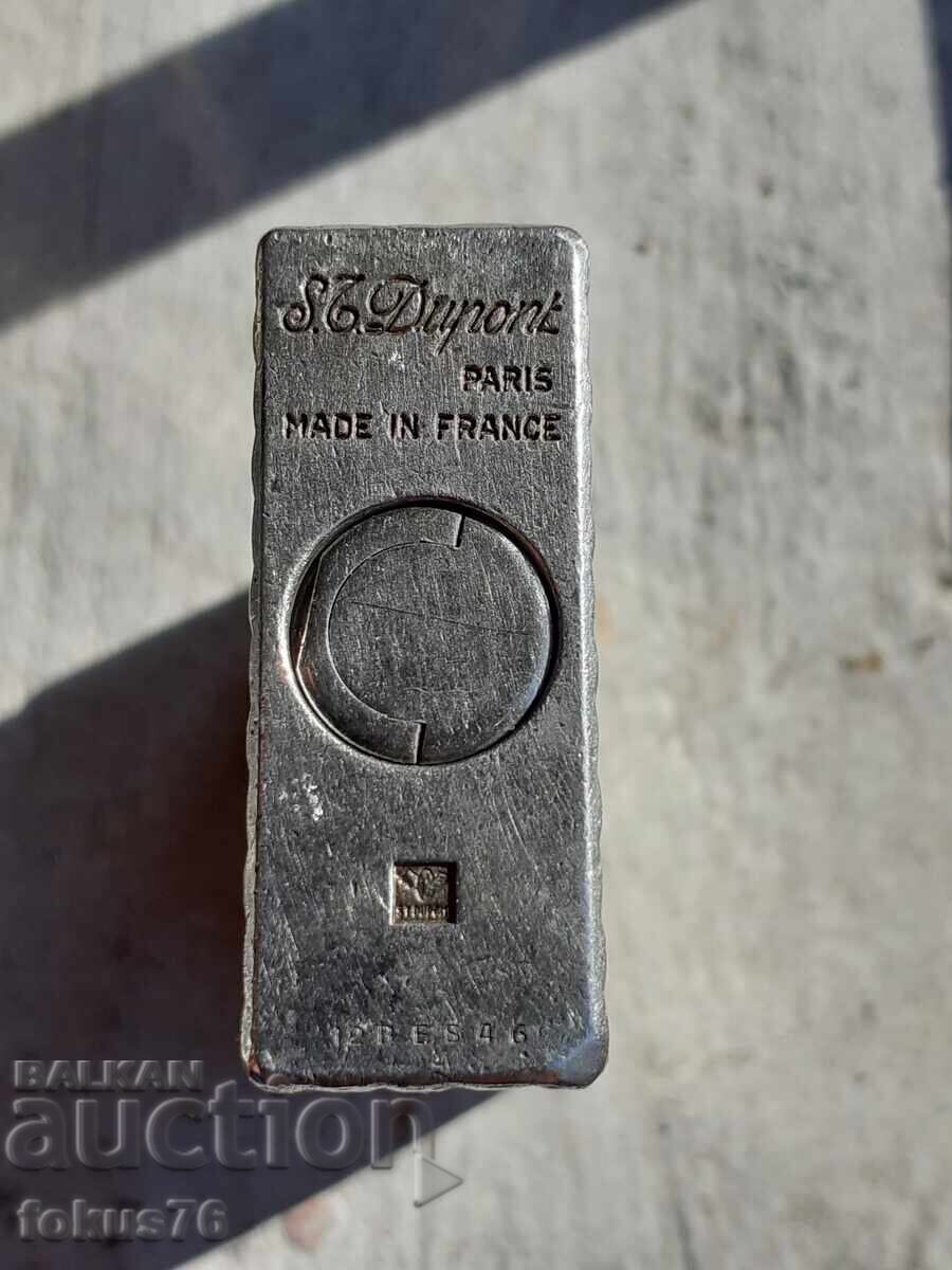 Livrarea Brichetă de colecție din argint veche Dupont - funcționează Livrarea Brichetă de colecție din argint veche Dupont - funcționează