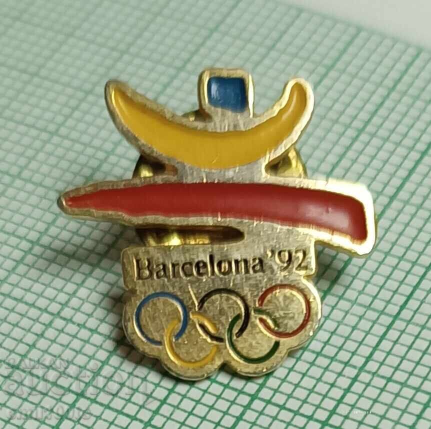 Badge - Olympics Barcelona 92 Badge - Olympics Barcelona 92