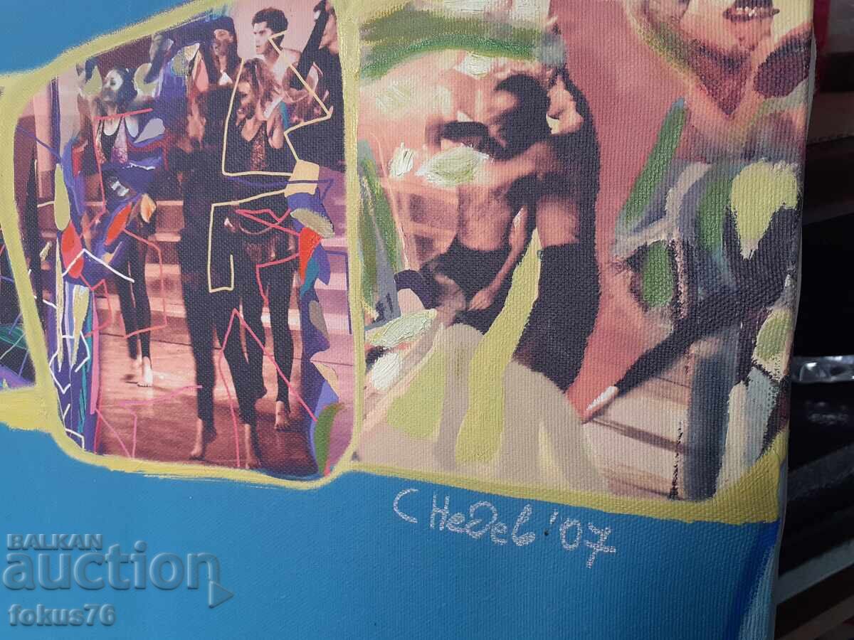 Livrarea Tablou ulei pe pânză, pictor Svetlozar Nedev, St. Zagora