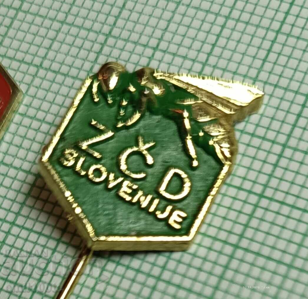 Licitație 2 buc. insignii cu Albina Uniunea Apicultorilor din Slovenia