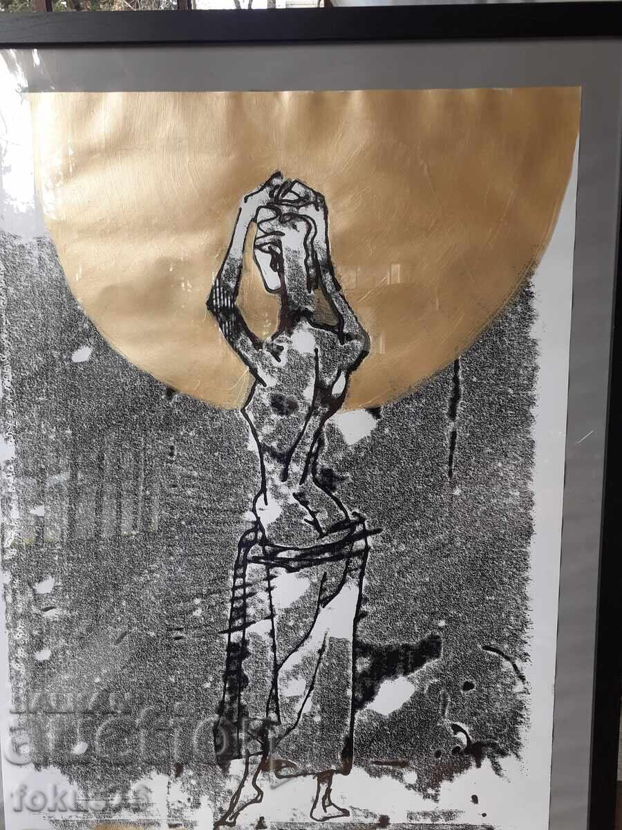 Licitație Tablou desen artist Valentin Donchevski St.Zagora