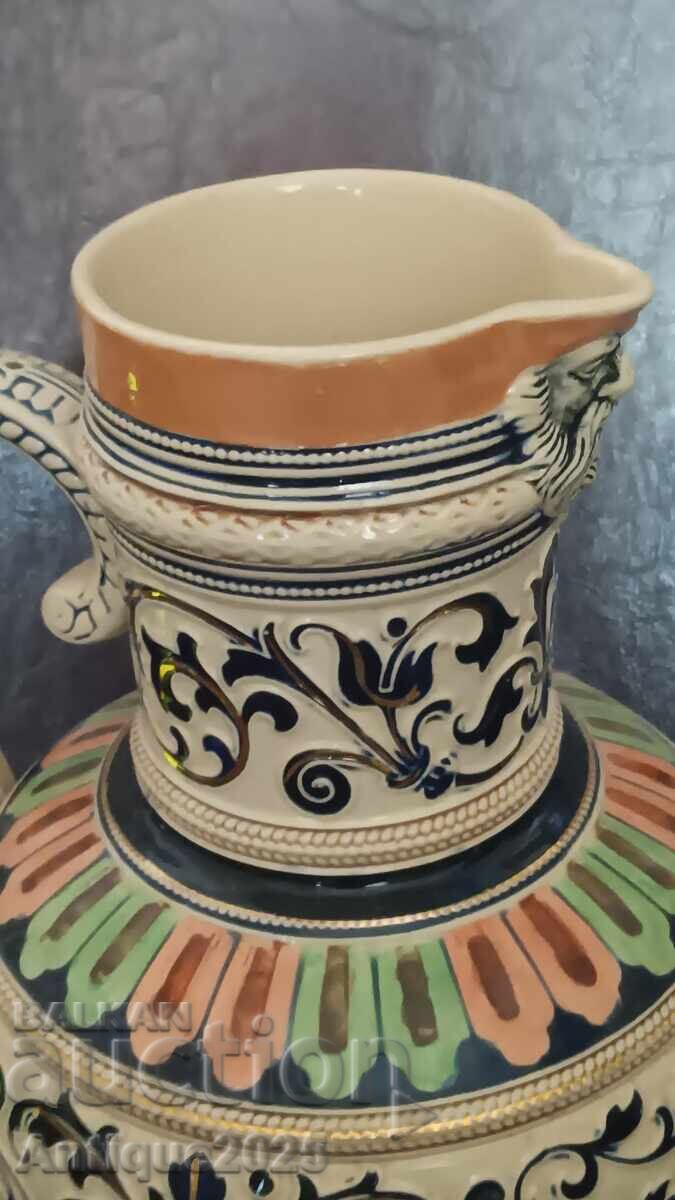 Κεραμική διακοσμητική κανάτα, 2,5 λ με τιμή € 76.69 | 149.99 BGN Κεραμική διακοσμητική κανάτα, 2,5 λ με τιμή € 76.69 | 149.99 BGN