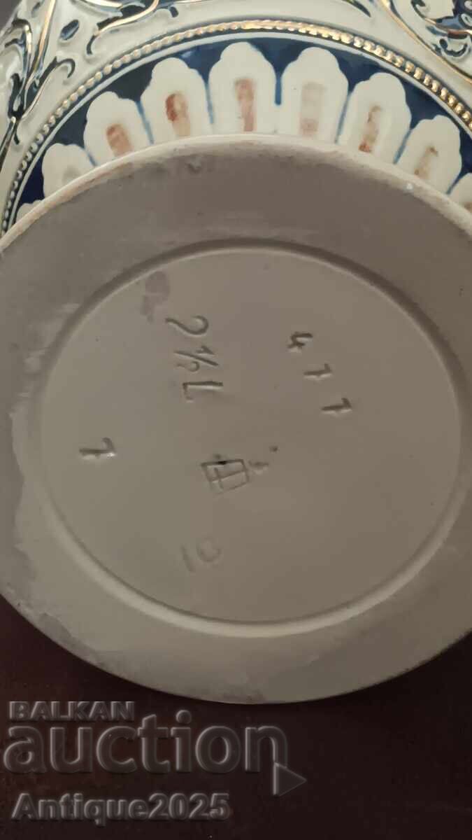 Κεραμική διακοσμητική κανάτα, 2,5 λ - 7 Κεραμική διακοσμητική κανάτα, 2,5 λ - 7