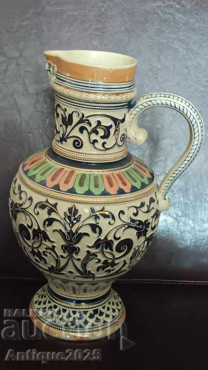 Κεραμική διακοσμητική κανάτα, 2,5 λ Κεραμική διακοσμητική κανάτα, 2,5 λ