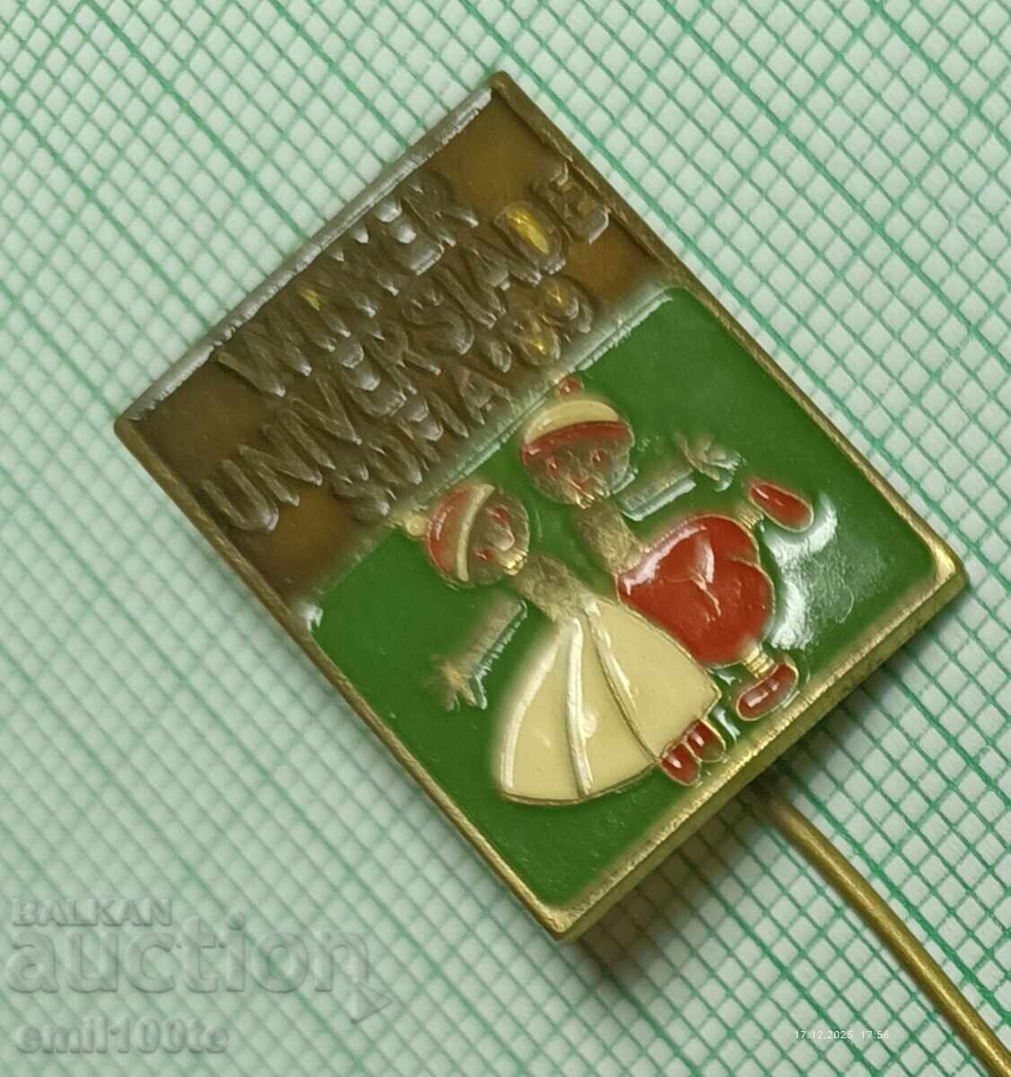 Insigna - Universiada de iarnă Sofia 89 - 5