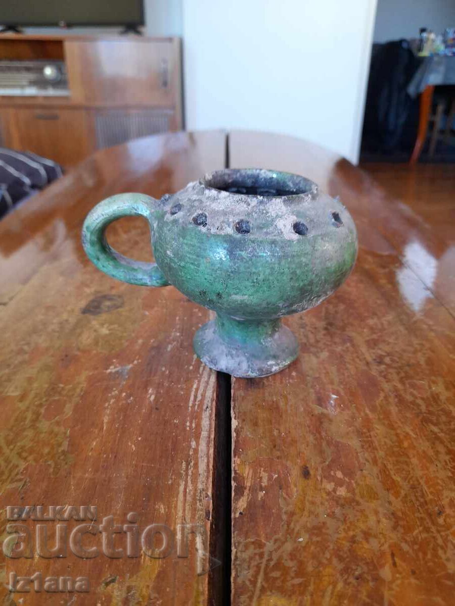 Старо Керамично кандило