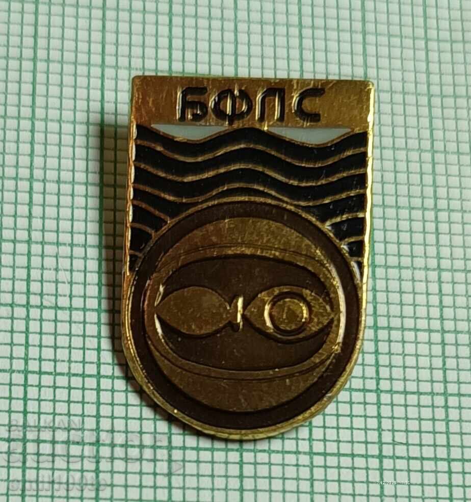 Значка- БФПС Българска федерация по подводни спортове с цена € 2.05 | 4.01 лв.