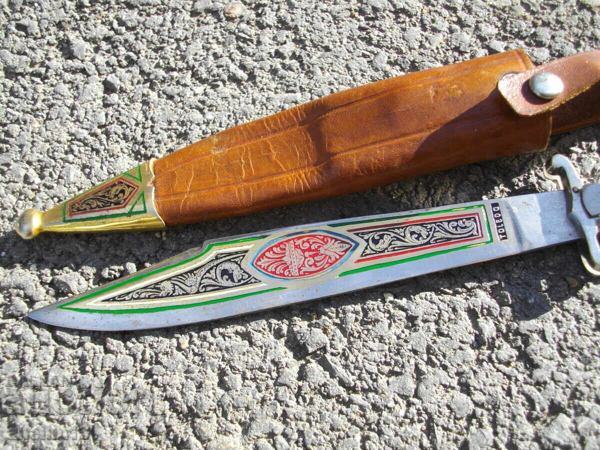 Аукцион КОЛЕКЦИОНЕРСКИ СГЪВАЕМ НОЖ TOLEDO КАНИЯ