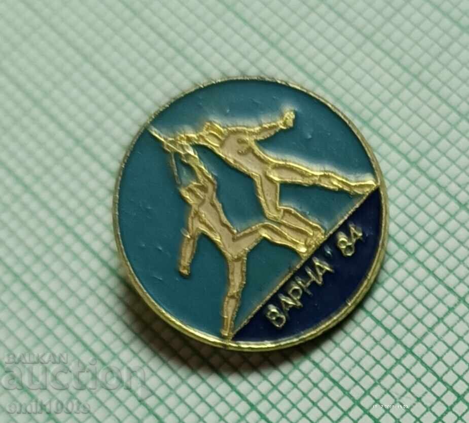 Livrarea Insigna - Turneu de scrimă Varna 84 Livrarea Insigna - Turneu de scrimă Varna 84