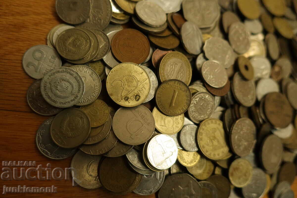 1,3 кг. ЧУЖДЕСТРАННИ МОНЕТИ ОТ 20 ВЕК !!! с цена € 16.87 | 32.99 лв. 1,3 кг. ЧУЖДЕСТРАННИ МОНЕТИ ОТ 20 ВЕК !!! с цена € 16.87 | 32.99 лв.