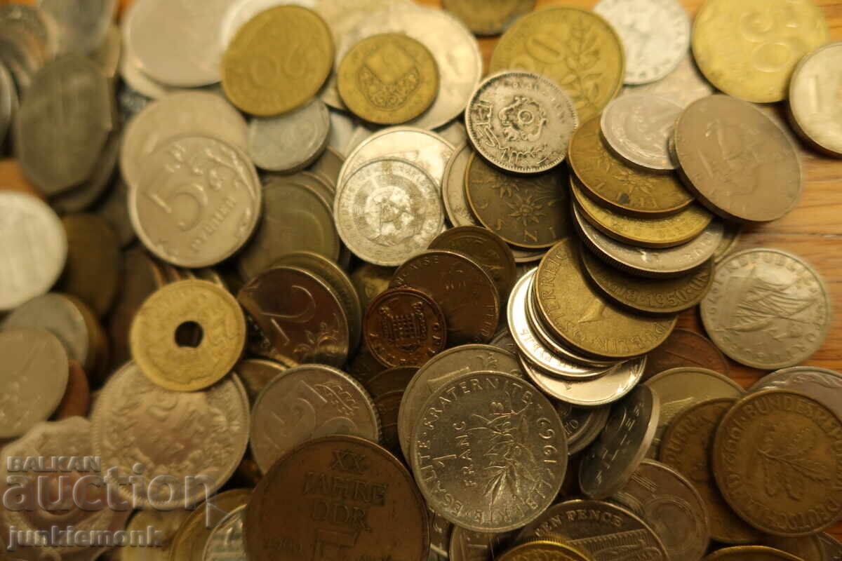 Доставка на 1,3 кг. ЧУЖДЕСТРАННИ МОНЕТИ ОТ 20 ВЕК !!! Доставка на 1,3 кг. ЧУЖДЕСТРАННИ МОНЕТИ ОТ 20 ВЕК !!!