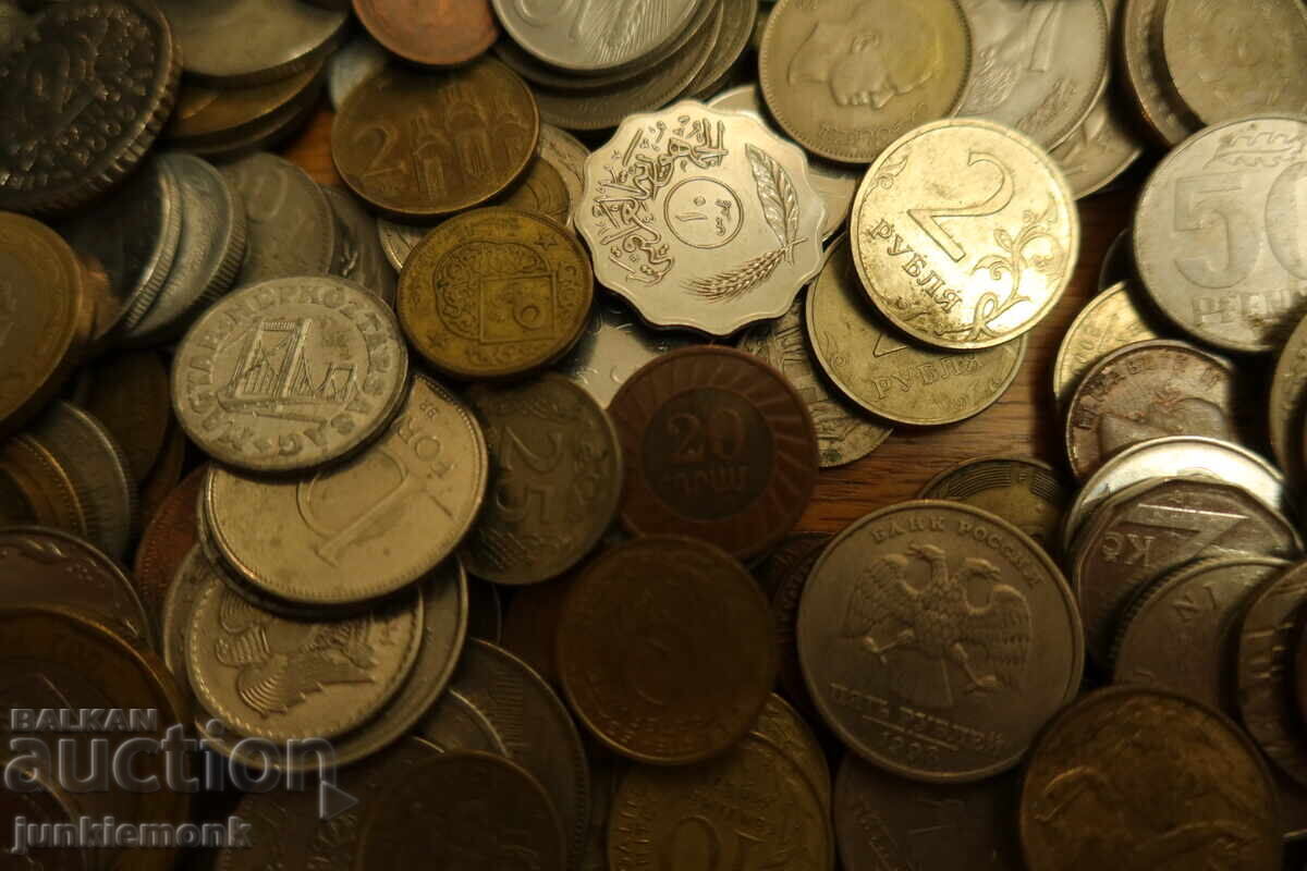 1,3 кг. ЧУЖДЕСТРАННИ МОНЕТИ ОТ 20 ВЕК !!! - 6 1,3 кг. ЧУЖДЕСТРАННИ МОНЕТИ ОТ 20 ВЕК !!! - 6