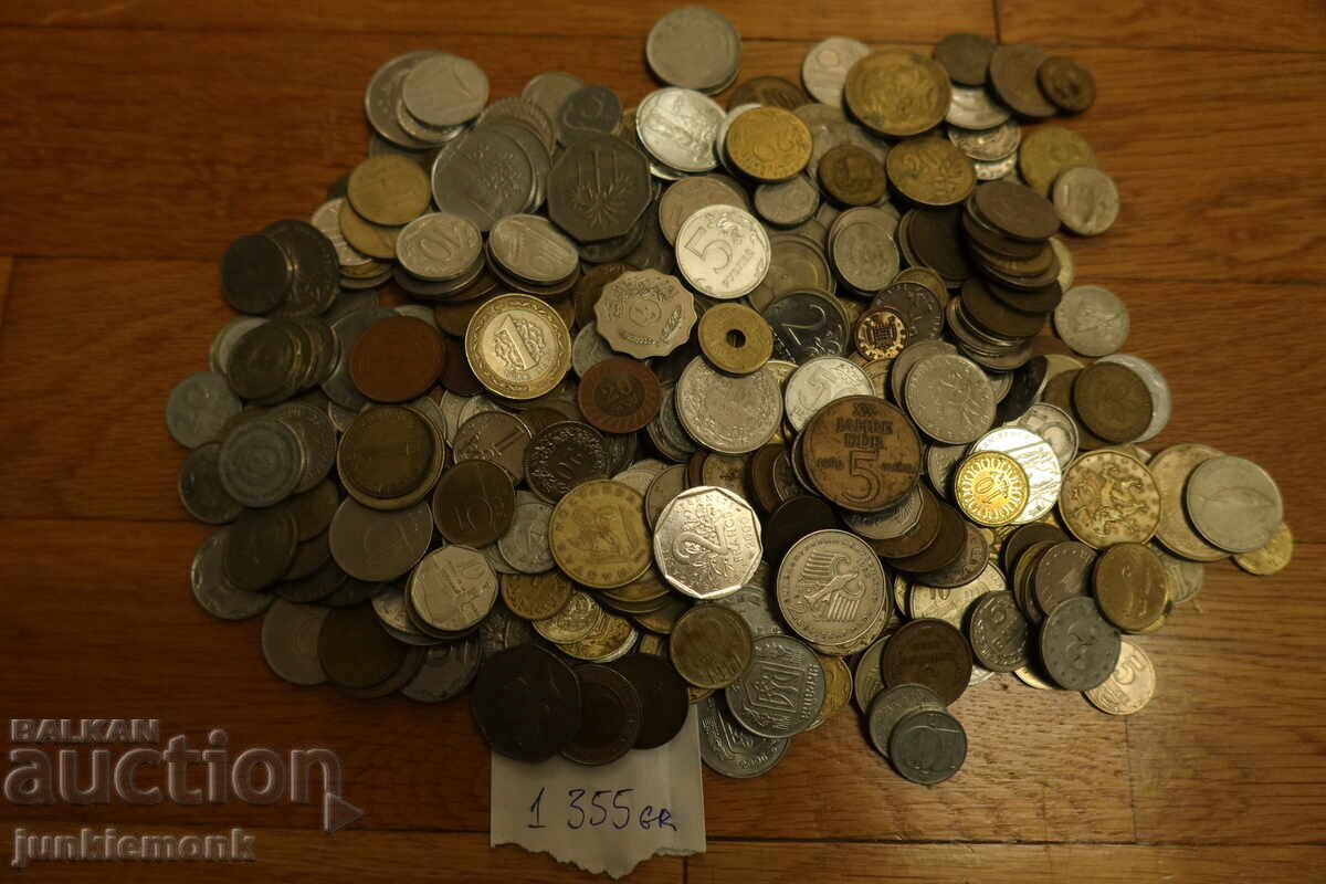 1,3 кг. ЧУЖДЕСТРАННИ МОНЕТИ ОТ 20 ВЕК !!! 1,3 кг. ЧУЖДЕСТРАННИ МОНЕТИ ОТ 20 ВЕК !!!