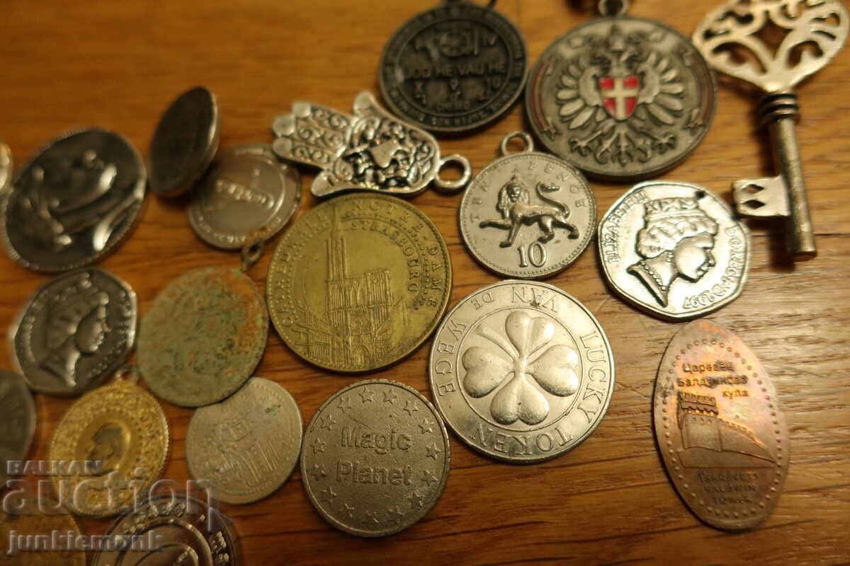 ЖЕТОНИ МЕДАЛИ И РАЗНИ ДРУГИ ДЖУНДЖУРИИ !!! - 5 ЖЕТОНИ МЕДАЛИ И РАЗНИ ДРУГИ ДЖУНДЖУРИИ !!! - 5