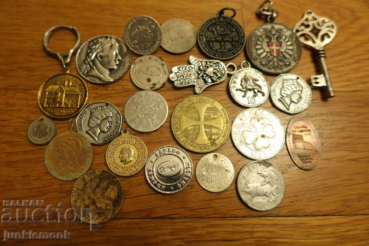 ЖЕТОНИ МЕДАЛИ И РАЗНИ ДРУГИ ДЖУНДЖУРИИ !!! ЖЕТОНИ МЕДАЛИ И РАЗНИ ДРУГИ ДЖУНДЖУРИИ !!!