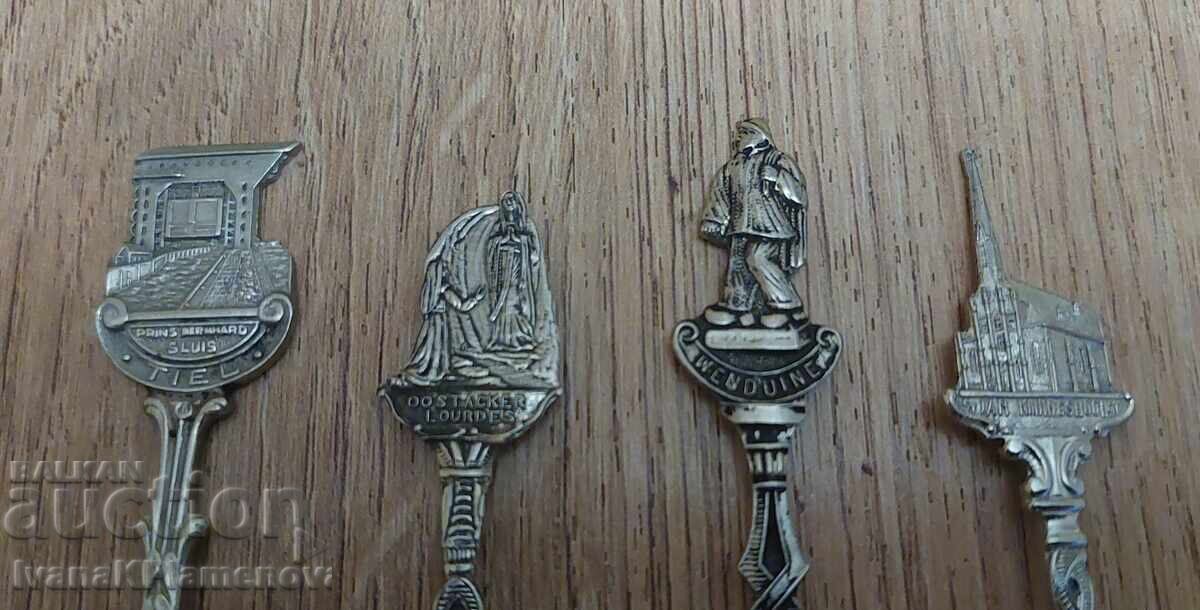 Lingurițe pentru colecționari 4 bucăți cu preț € 10.23 | 20.01 BGN