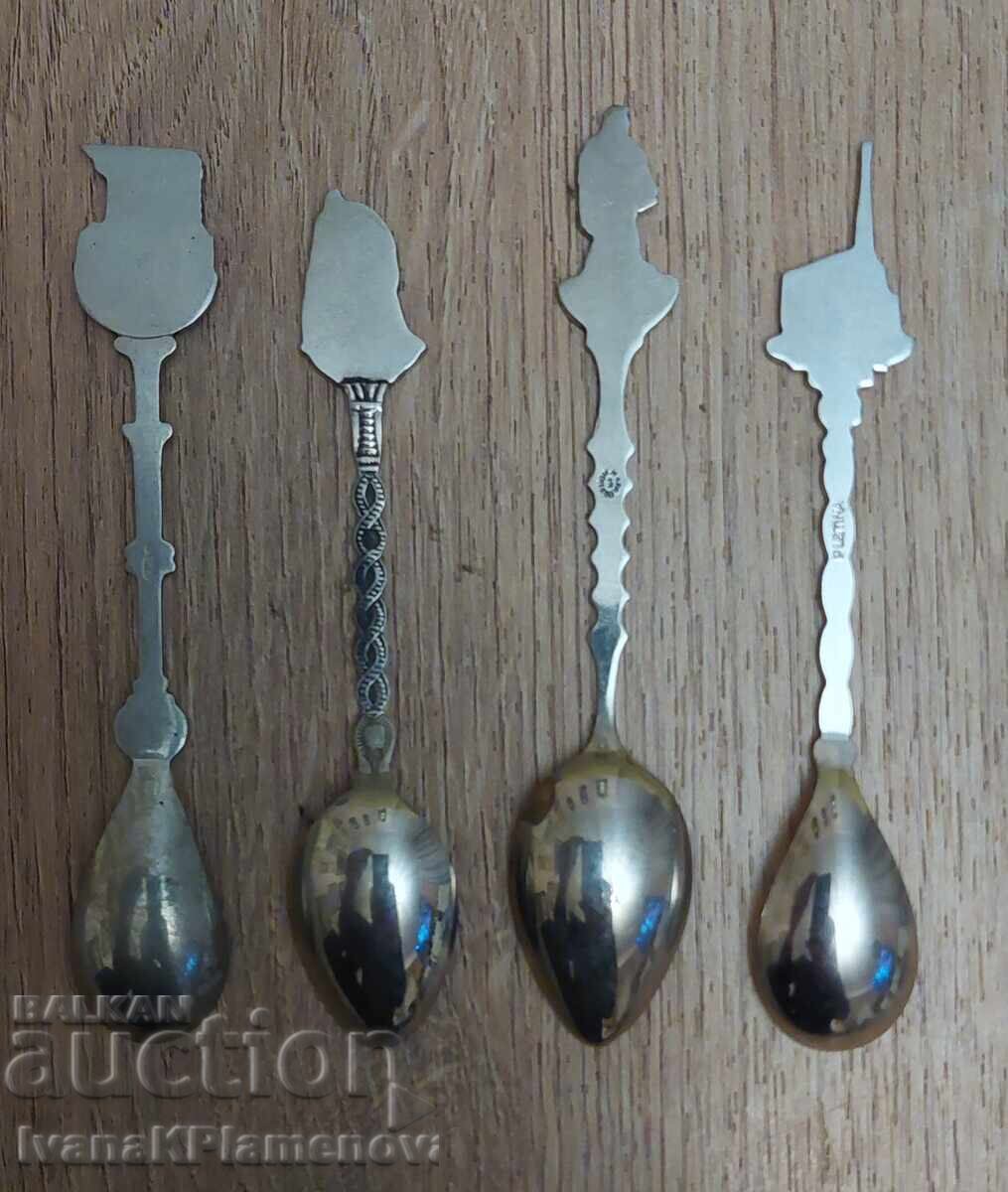 Lingurițe pentru colecționari 4 bucăți - 5