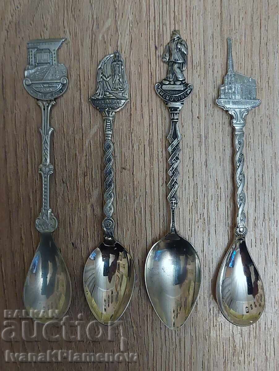 Lingurițe pentru colecționari 4 bucăți