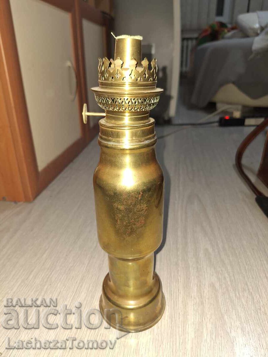 Όμορφη λάμπα Γαλλία στρατιωτική τέχνη κάλυκας 1ος παγκόσμιος πόλεμος