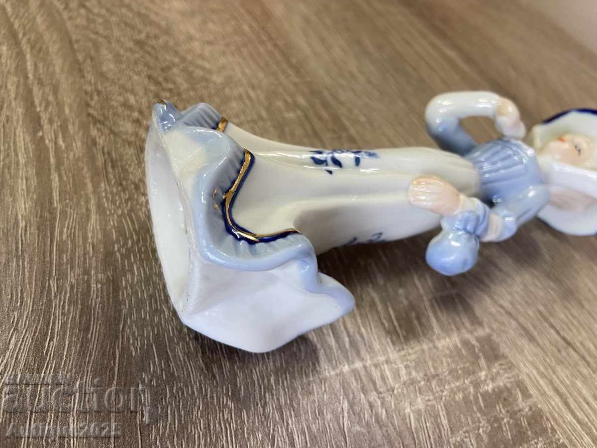 Аукцион Винтидж порцеланова статуетка „Дама в синя рокля“, Европа