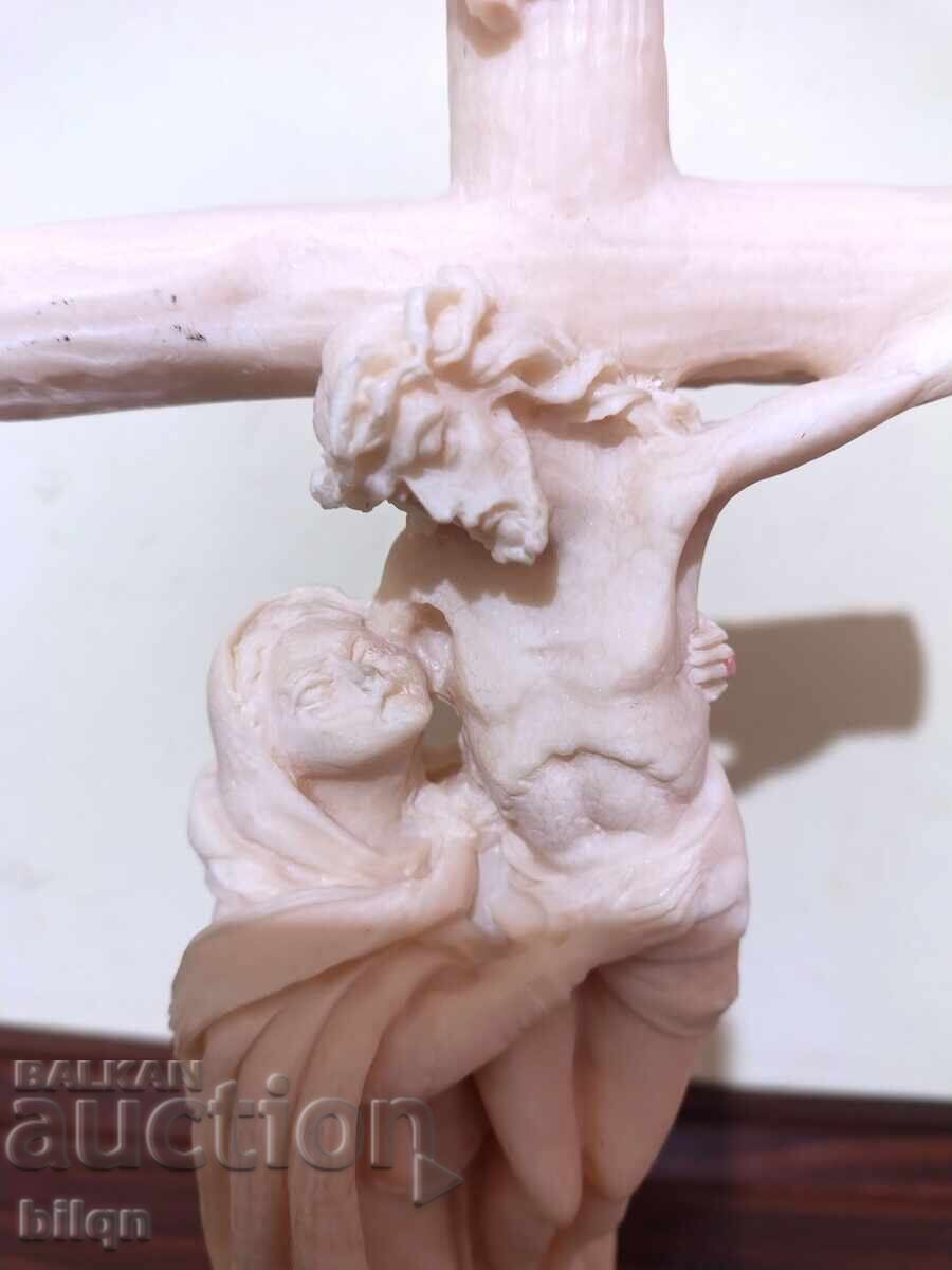 Great Alabaster Crucifix Statue with price € 28.40 | 55.55 BGN Great Alabaster Crucifix Statue with price € 28.40 | 55.55 BGN