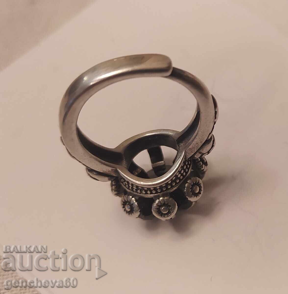 Old silver ring with a stone with price € 40.90 | 79.99 BGN