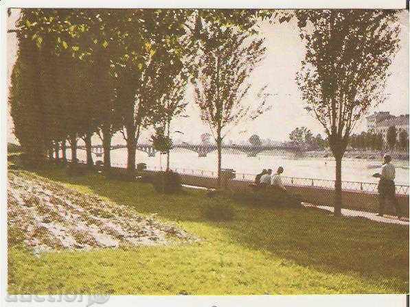 Κάρτα Βουλγαρία Πλόβντιβ Κοντά στον ποταμό Μαρίτσα*