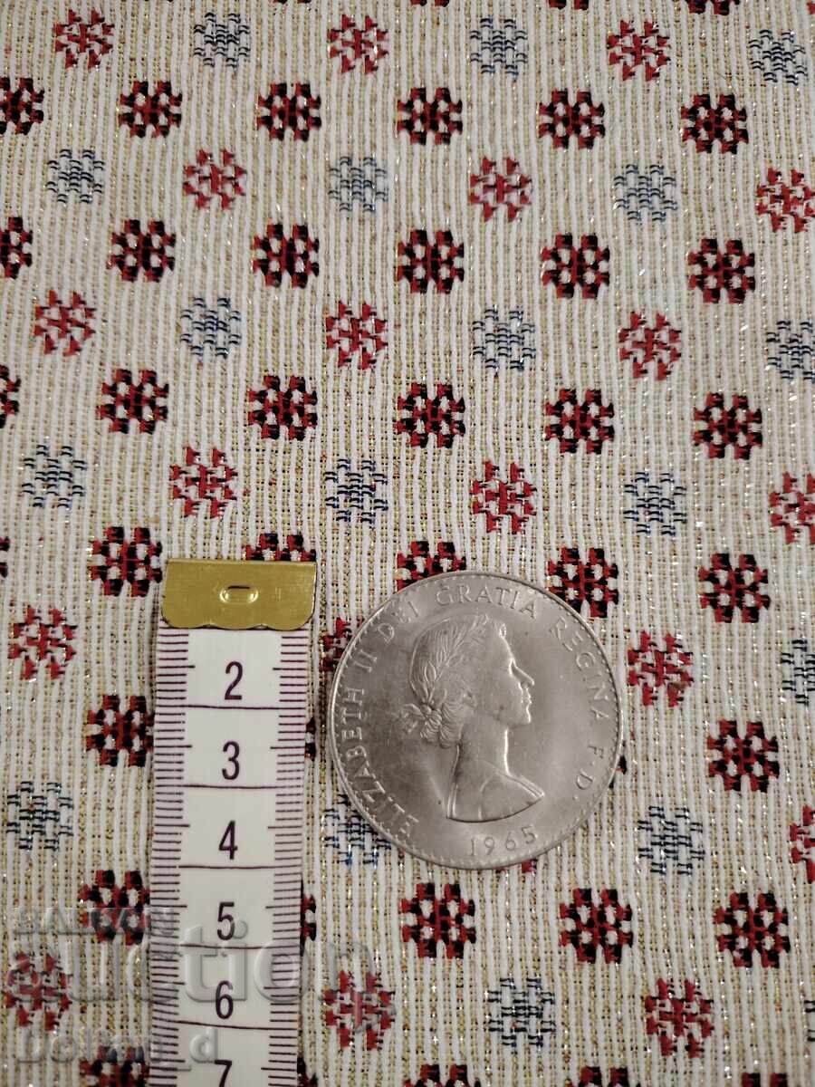 British Crown (5 Shillings) from 1965 with the image of Churchill with price € 7.67 | 15.00 BGN