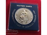 Samoa 1 Dolar 1981 Anul Persoanelor cu Dizabilități IYDP