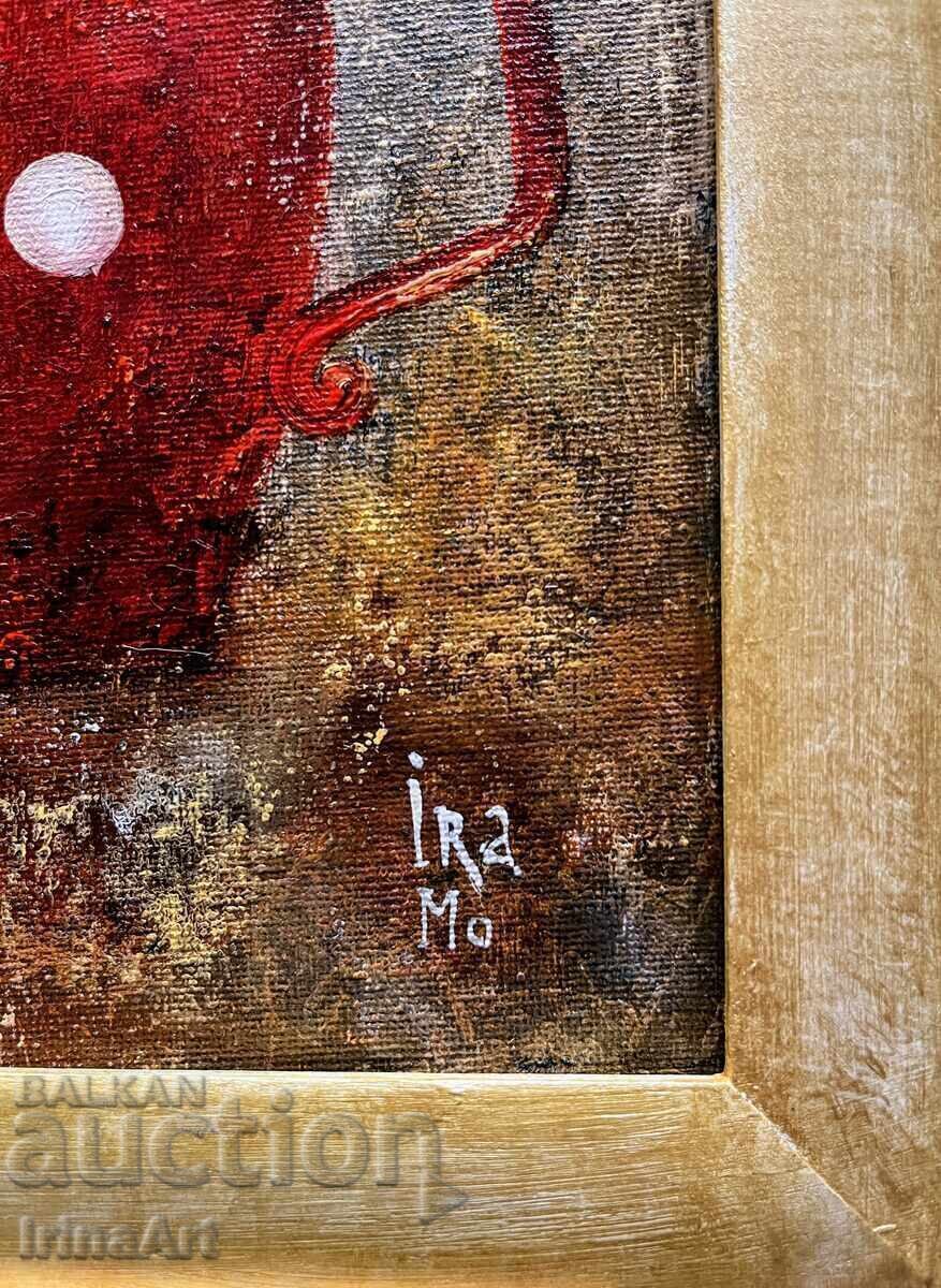 Μαγικό τσαγιέρα - Ira Mo (Ι.Μοβτσάν). Λάδι σε καμβά + Πλαίσιο - 10