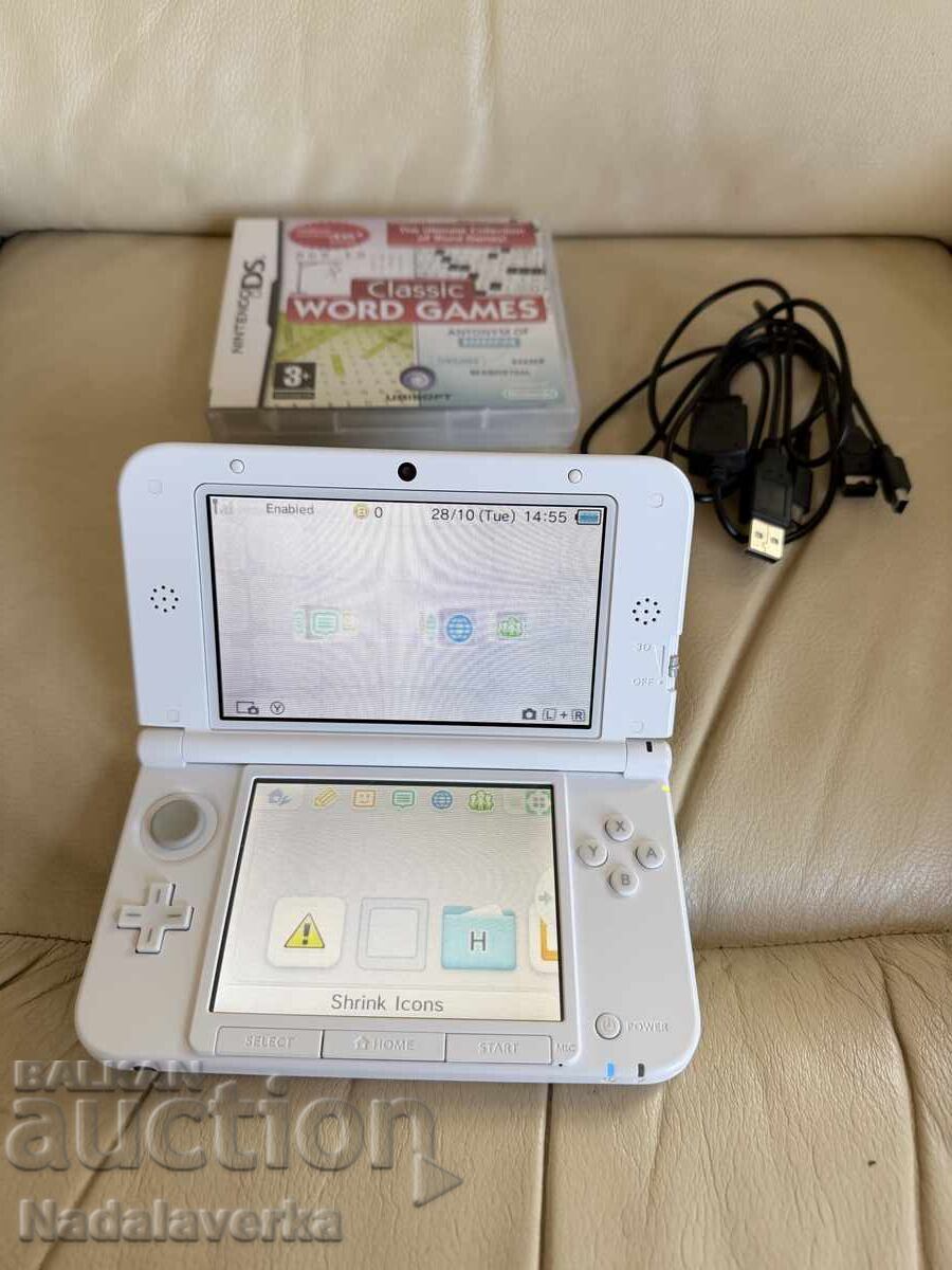 Nintendo 3DS XL white | Modified Nintendo 3DS XL white | Modified