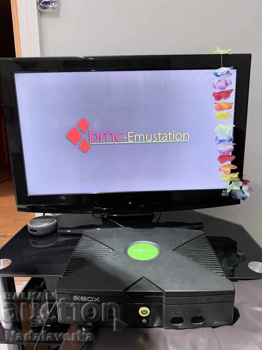 Livrarea Xbox Classic OG Negru – Modat (Mod BMC Emustation) + PowerP Livrarea Xbox Classic OG Negru – Modat (Mod BMC Emustation) + PowerP