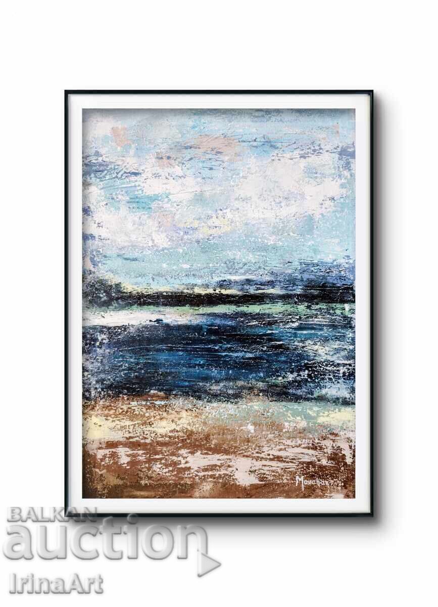 Ορίζοντας της Αχρονοσίας - Ira Mo (I. Movchan). Λάδι, 70x50 με τιμή € 188.00 | 367.70 BGN