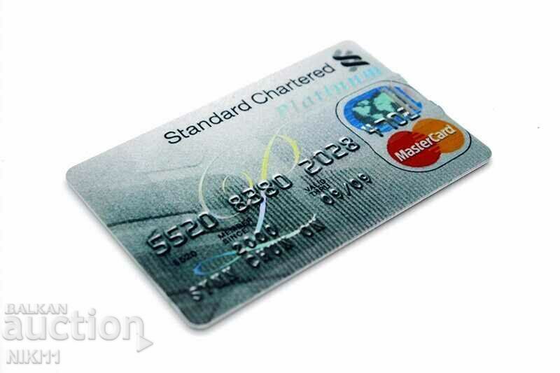Аукцион Флашка USB 32 гб Кредитна , дебитна карта MasterCard