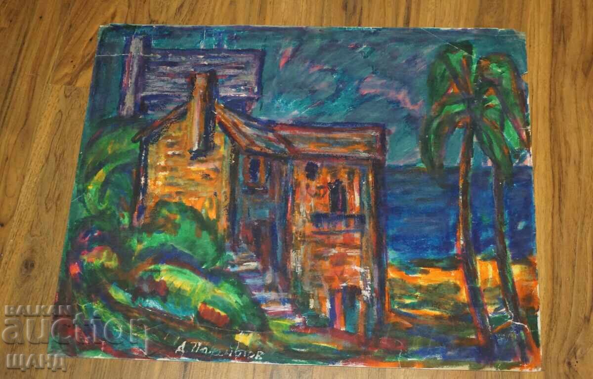 Dimitar Panayotov Old Master Painting Landscape Dimitar Panayotov Old Master Painting Landscape