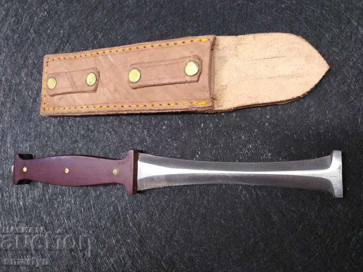 Auction  Bulgarian parachute knife "Stroporez", saber, blade, air force