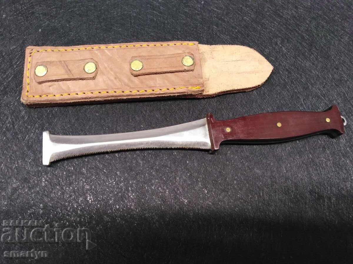 Bulgarian parachute knife "Stroporez", saber, blade, air force