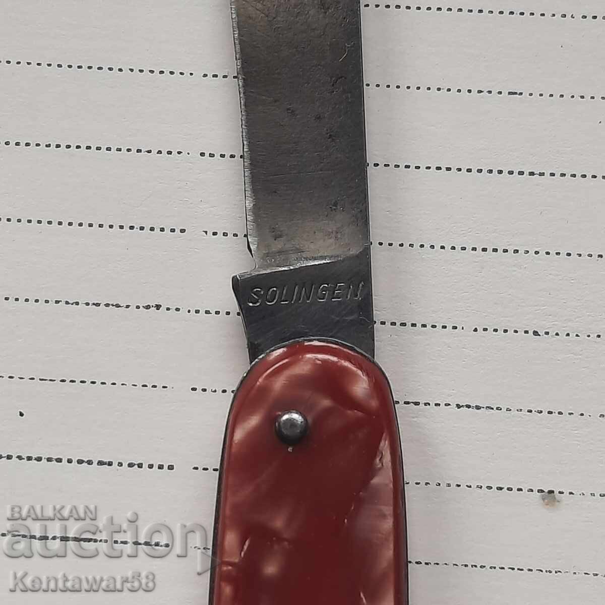 Licitație Briceag pliabil de buzunar Solingen