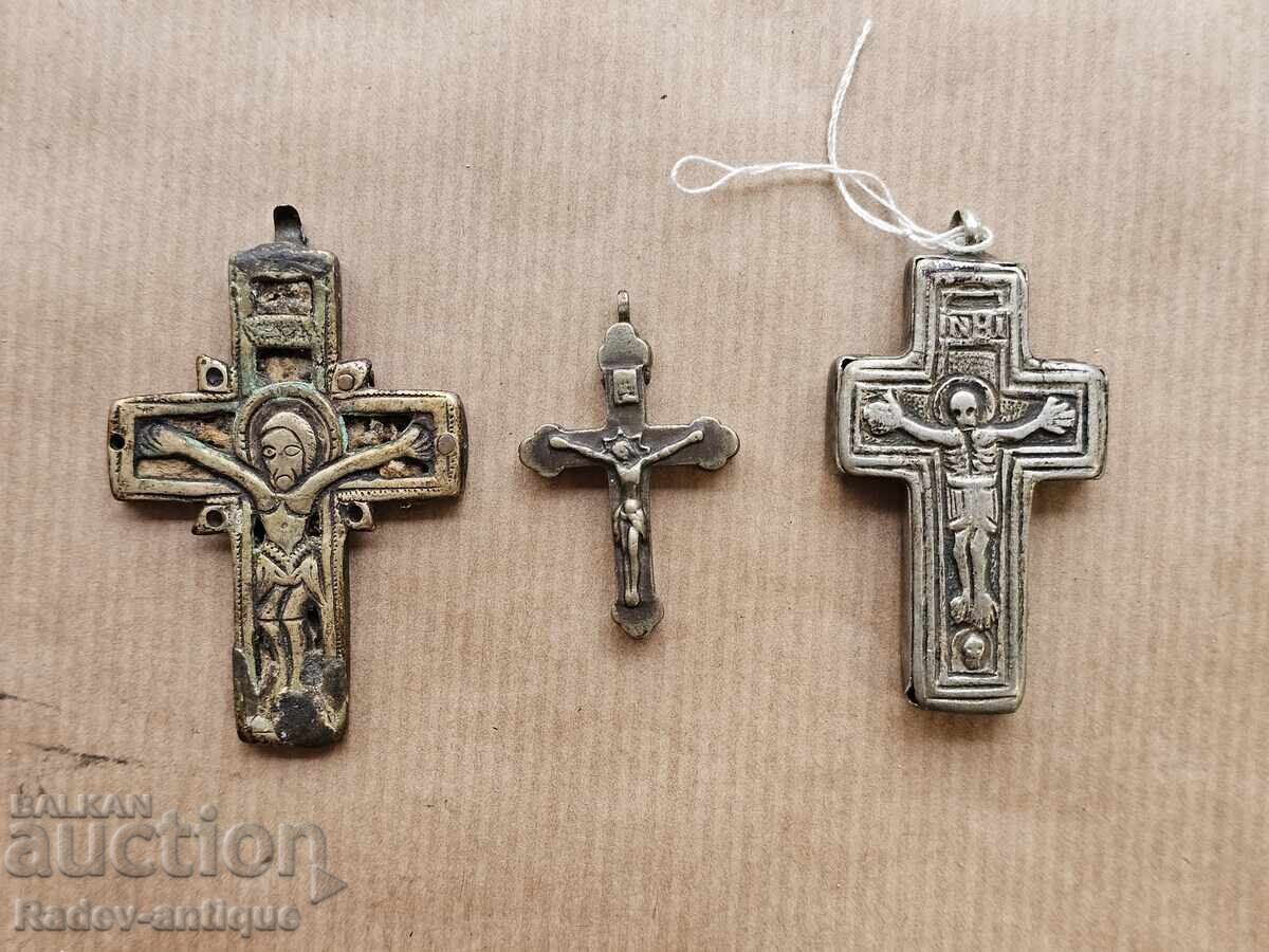 Аукцион ЛОТ Стари възрожденски кръстове енколпион кръст кръстче Аукцион ЛОТ Стари възрожденски кръстове енколпион кръст кръстче
