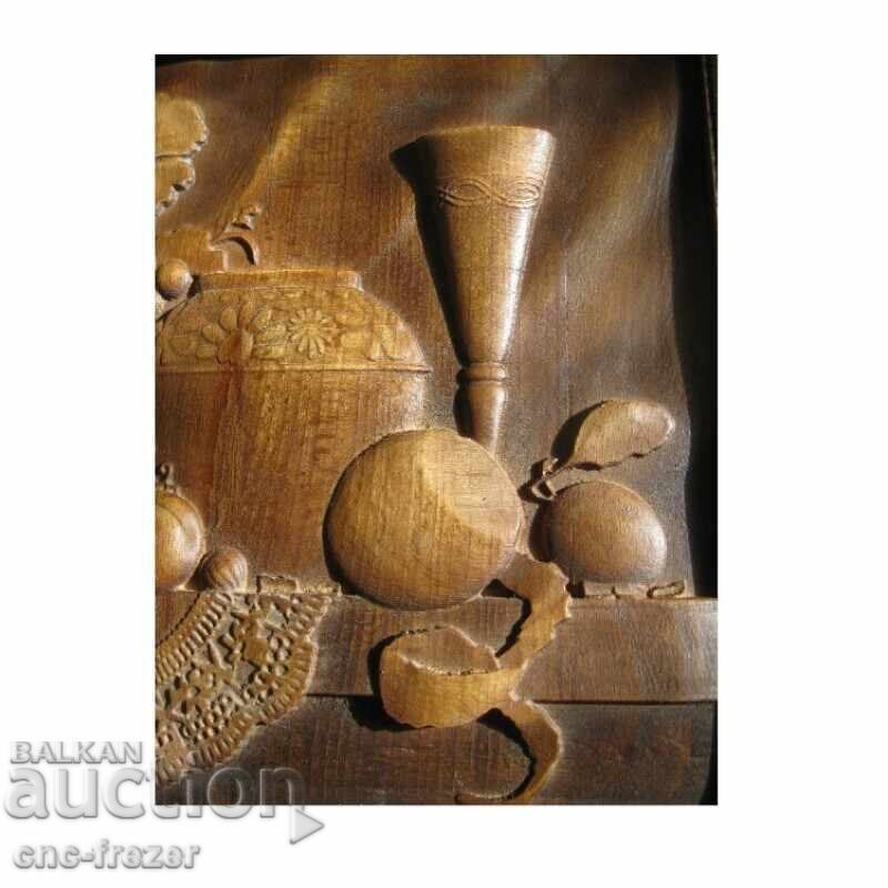 Sculptură în lemn "Natură statică" - 5 Sculptură în lemn "Natură statică" - 5