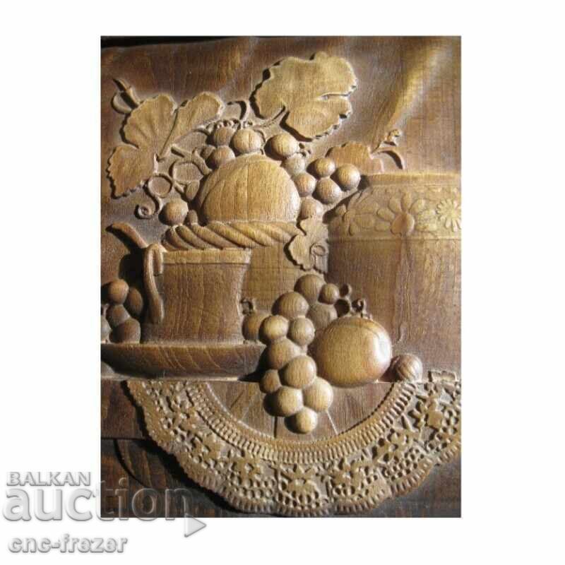 Sculptură în lemn "Natură statică" - 6 Sculptură în lemn "Natură statică" - 6